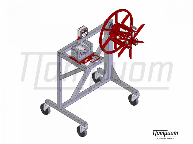 Станок для отмотки кабеля в бухту МНК 0,5-50Р Патриот
