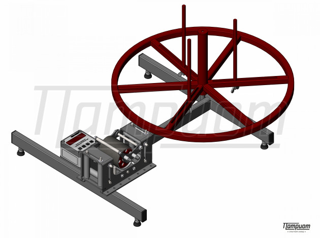 Стойка для размотки кабеля МРБ 0,6-30 с МИД 40